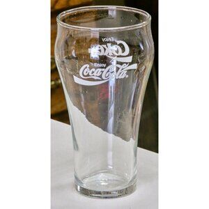 Coca-Cola Contour Glass Tumbler 16 Oz